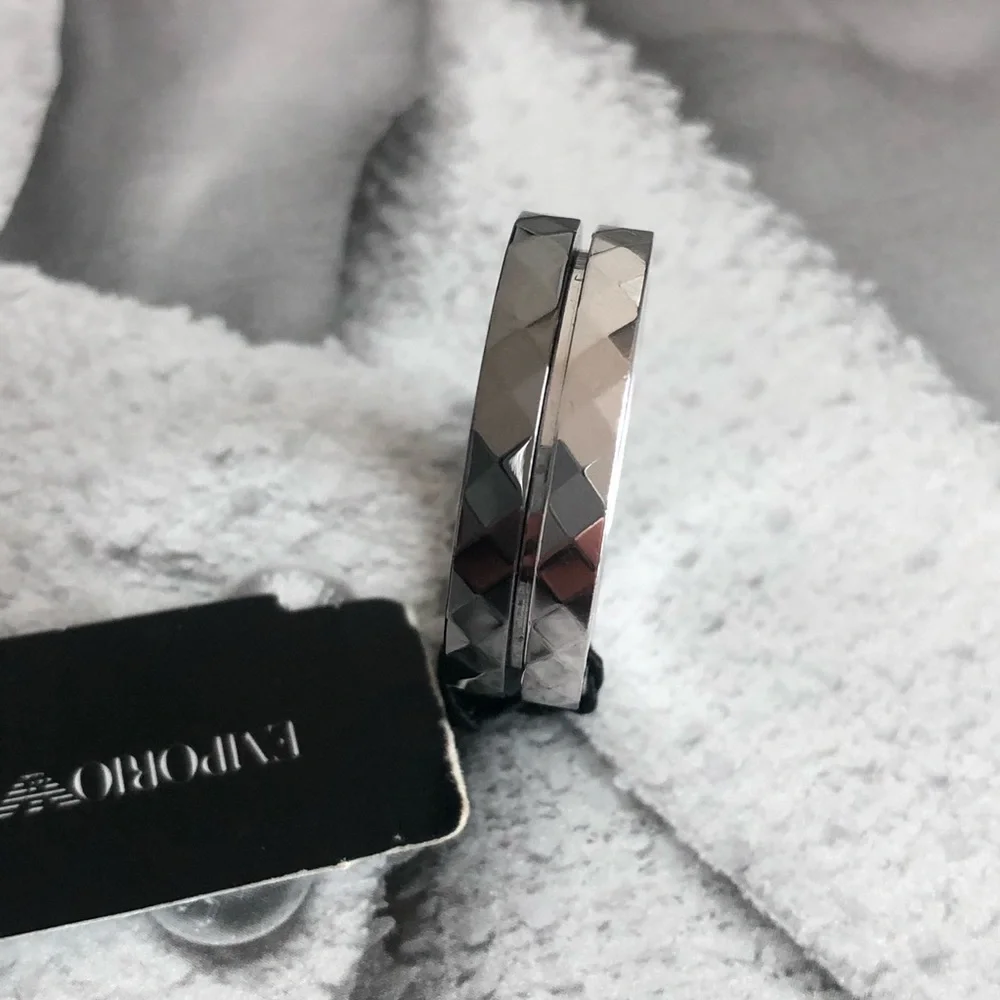 Emporio Armani Sterling Silver Ring